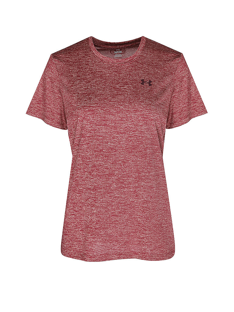 UNDER ARMOUR Damen Fitnessshirt UA Tech Twist beere | XS